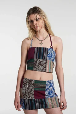 Sabotage Patchwork Vest
