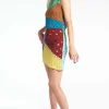 Scavenger Patchwork Knit Mini Dress