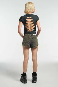 Serpent Sandwash Distressed Short