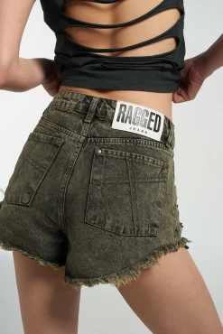 Serpent Sandwash Distressed Short