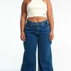 Sweeper Jean Blue