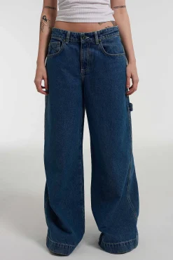 Sweeper Jean Blue