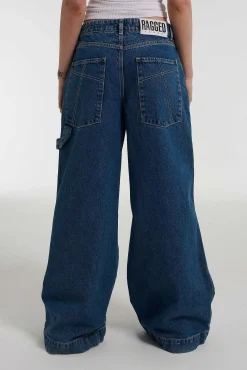 Sweeper Jean Blue
