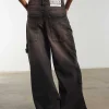 Sweeper Jean Brown Wash