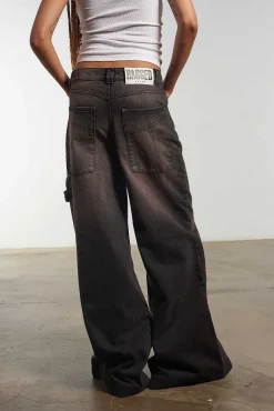 Sweeper Jean Brown Wash