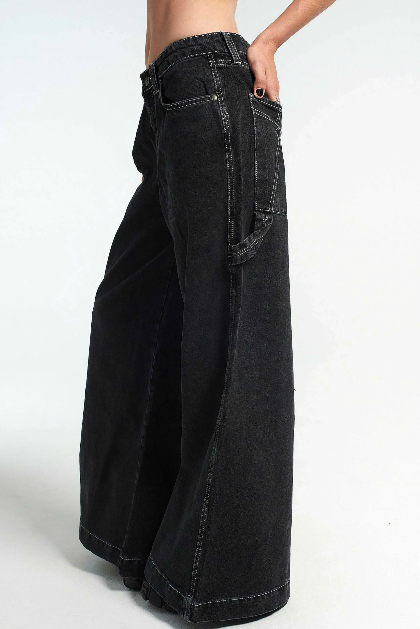 Sweeper Jean Charcoal