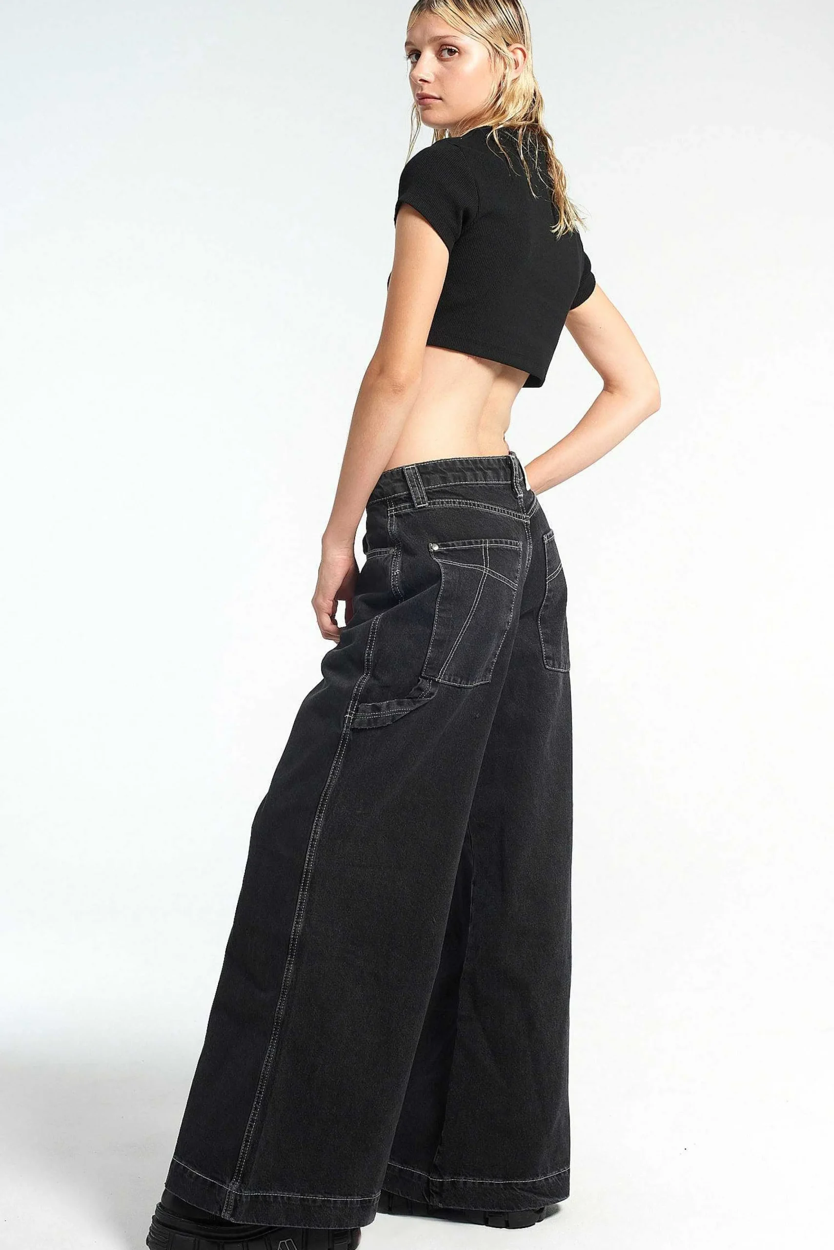 Sweeper Jean Charcoal