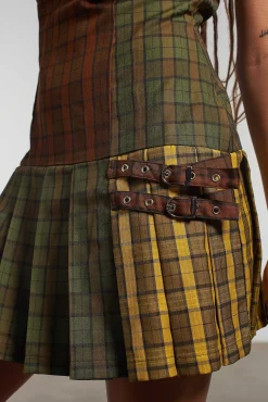 Viv Tartan Mini Dress