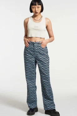 Wave Jean - Blue