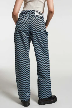 Wave Jean - Blue