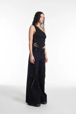 Web Slashed Vest Top