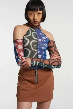Worship Mesh Top